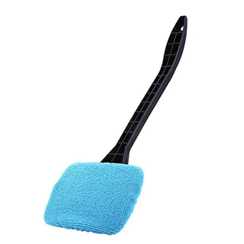 Car Window Cleaner Brush Kit Windshield Wiper Microfiber Wiper Cleaner Cleaning Brush Auto Cleaning Wash Tool with Long Handle