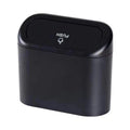 Portable Hanging Mini Car Trash Can, Wastebasket with Lid, for Car Office Home, Auto Storage Bin Accessories